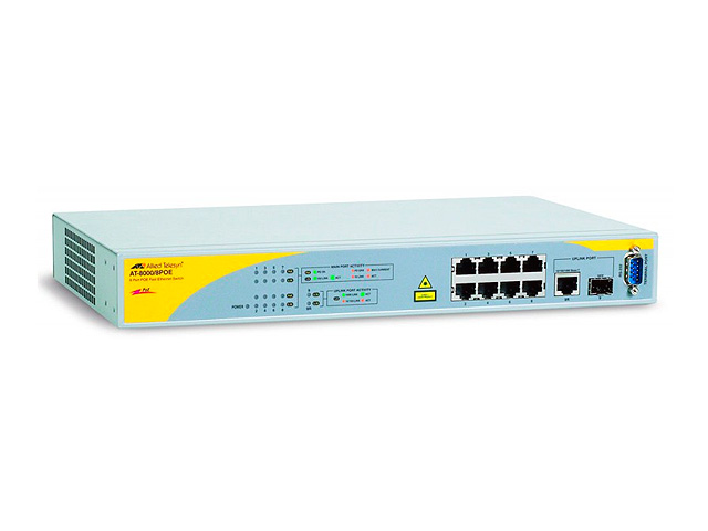  Ethernet 8000S Series Allied Telesis AT-8000/8POE-50