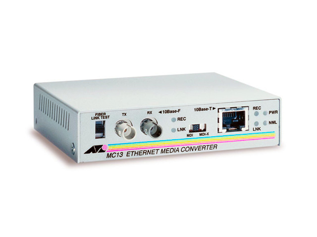 Оптоволоконные медиаконвертеры Ethernet серии MC13