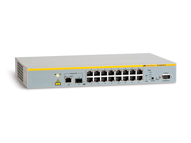 Коммутатор Ethernet 8000S Series Allied Telesis AT-8000S/16