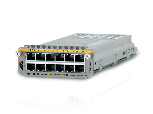 ������ ������������ Ethernet x900 Series Allied Telesis AT-XEM-12TV2