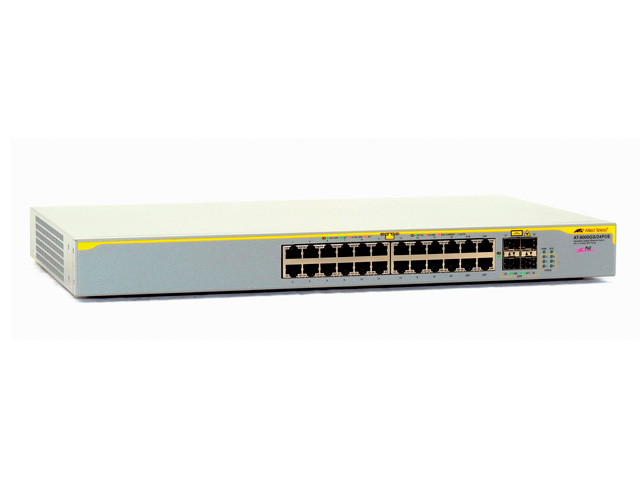 Коммутатор Ethernet 8000GS Series Allied Telesis AT-8000GS/24POE-50